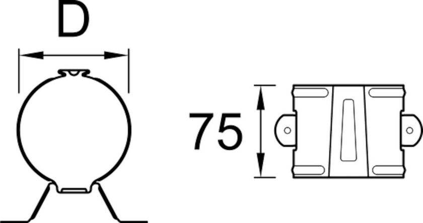 SVEP TRÄ KIL PLANNJA SVART 01 90 MM