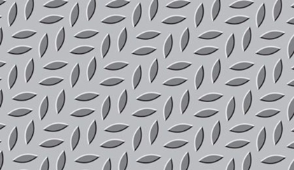 DURKPLÅT FORMAT ALU 5754 RISGRYN 2500X1250X1,5 MM