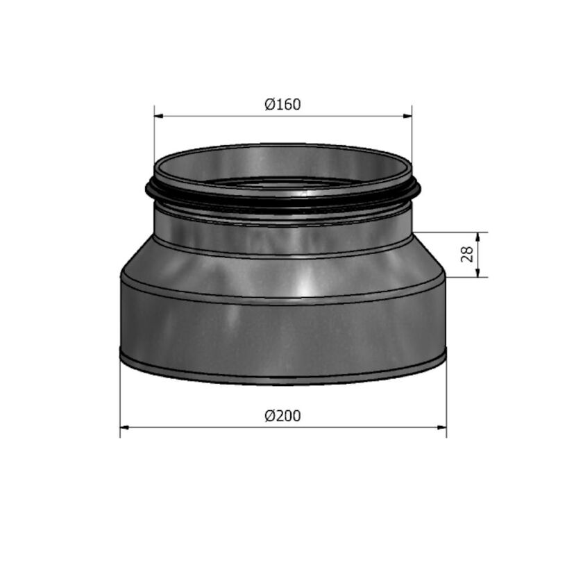 REDUKTION HFCM M-N FZ 200-160