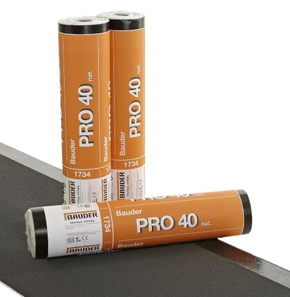 YTPAPP BAUDER PRO 40 GRAFITSVART 7500X1000 MM