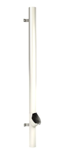 VANDALRÖR 102 M LÖVIS PLANNJA VIT 80 1900 MM