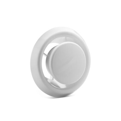 FRÅNLUFTSDON ALFD-B ALTECH PLAST VIT 100 MM