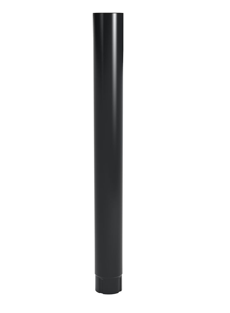 STUPRÖR PLANNJA SVART 01 90 2500 MM