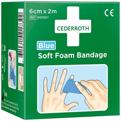 FÖRBAND SOFT BLÅ 60X2000 MM