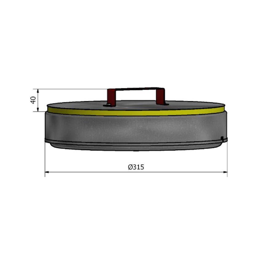 RENSLOCK HRL-30 FZ EI30 E90 315 MM