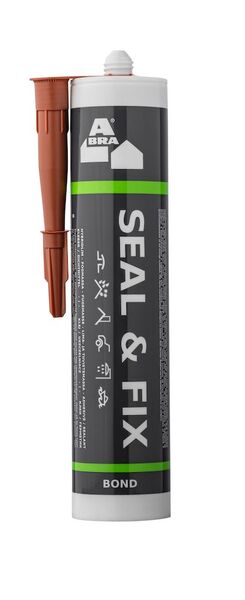 TÄTNINGSMEDEL SEAL & FIX ABRA MÖRKRÖD 0,29 L
