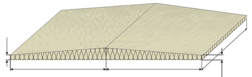 KIL PRO ROOF WEDGE PAROC 42-60 MM 1200X600