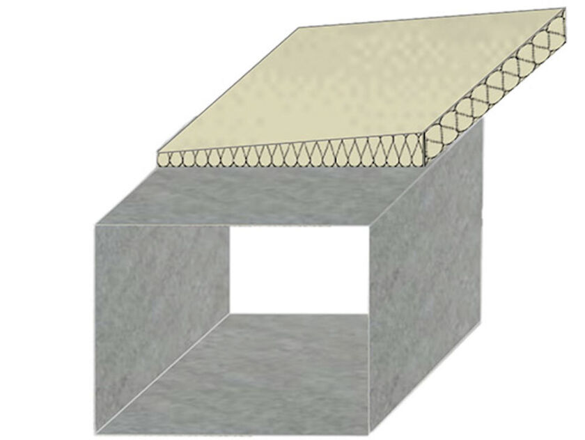 KIL PRO ROOF WEDGE PAROC 42-60 MM 1200X600