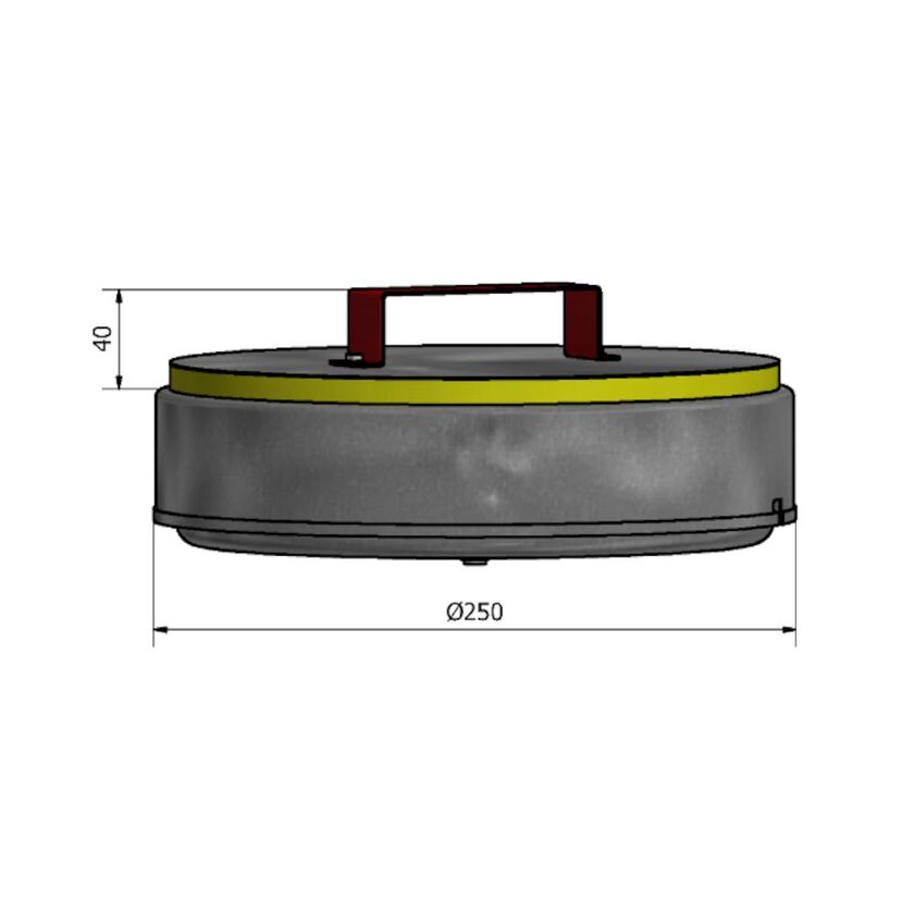 RENSLOCK HRL-30 FZ EI30 E90 250 MM