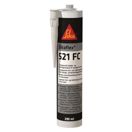 LIM & TÄTMASSA SIKAFLEX 521 FX SIKA TRANSP 0,3 L