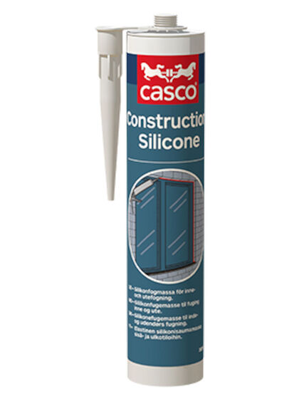 FOGMASSA CONSTRUCTION SILICONE CASCO VIT 0,3 L