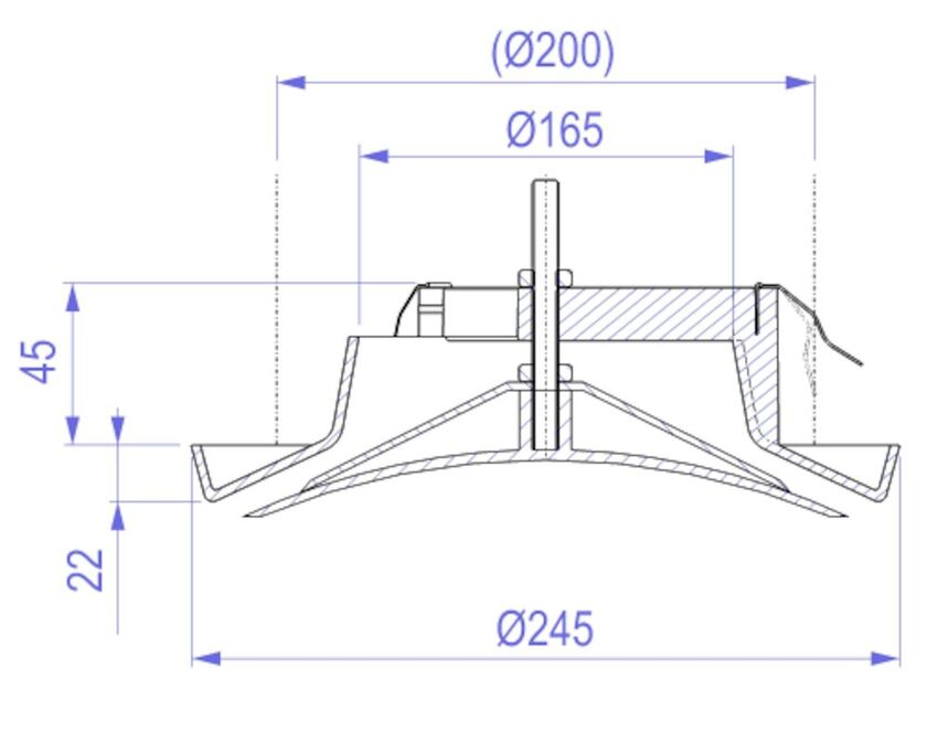 TILLUFTSDON ALTD-B ALTECH PLAST VIT 200 MM