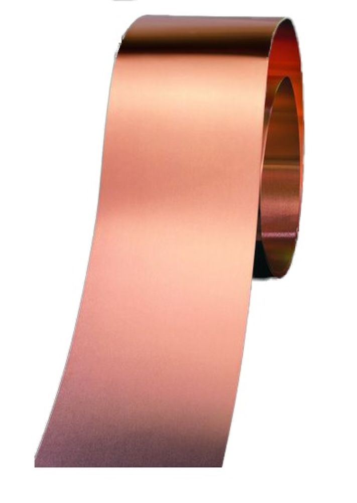 PLÅT RULLE KOPPAR GLÖDGAD 1000X0,7 MM