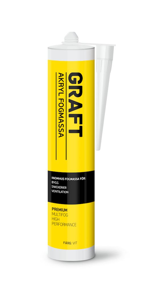 AKRYLFOGMASSA GRAFT VIT 300 ML