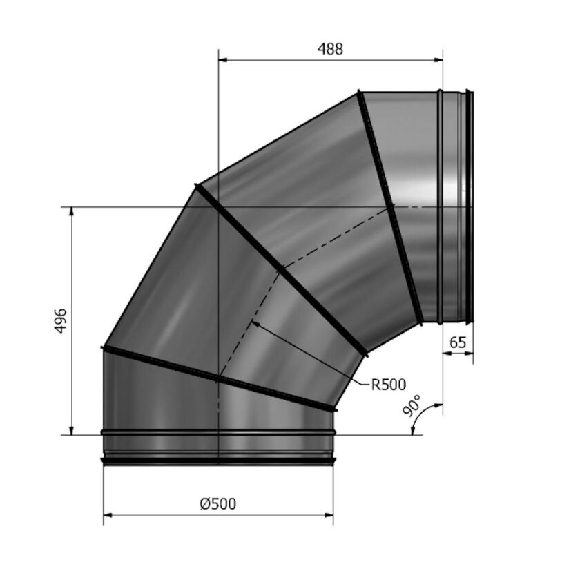 BÖJ HV 90 GR FZ 500 MM