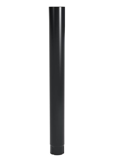 STUPRÖR PLANNJA SVART 01 90 2500 MM