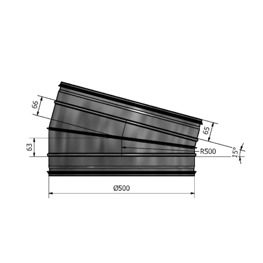 BÖJ HV 15 GR FZ 500 MM