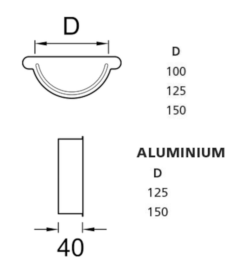 RÄNNGAVEL UNI PLANNJA SVART 01 125 MM