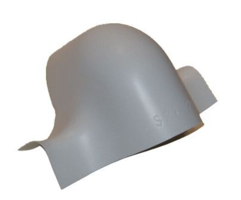 PLASTPLÅT BÖJ IGP GRÅ S 90 GR 102-60-219
