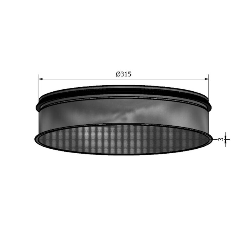 TRÅDNÄTSGALLER HNG NIPPEL FZ 315 MM
