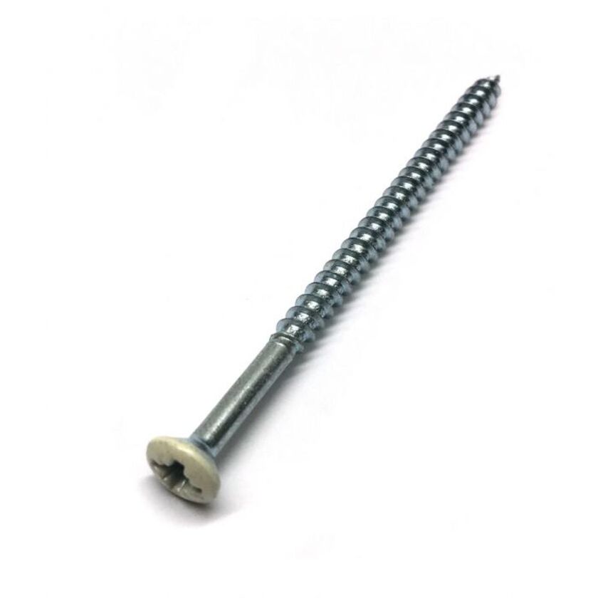 SKRUV BIOBE TKFX LÅNG VIT 3,5X60 MM