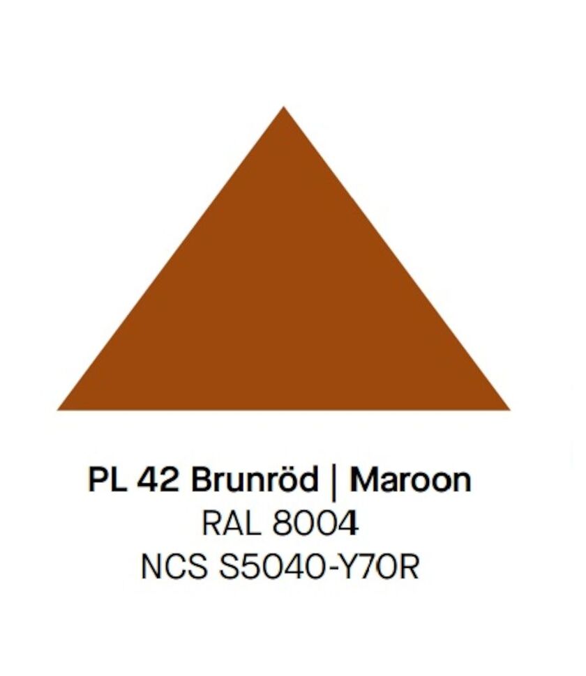 PLÅT RULLE GC PRO BT STD BRUNRÖD 42 1250X0,6 MM