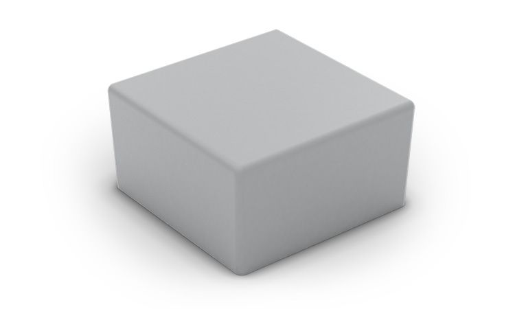 PLASTLOCK UTVÄNDIGTWELAND GRÅ 50X50 MM
