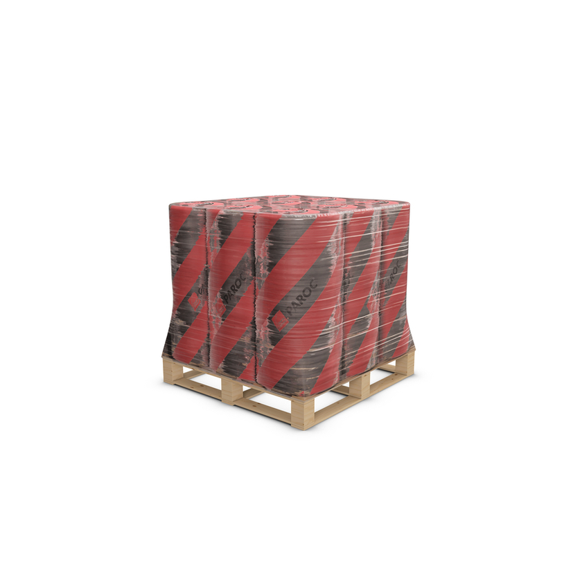 BRANDMATTA VECT M BLACK EI60 PAROC 100MM 1000X3000
