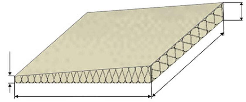 KIL PRO ROOF WEDGE PAROC 25-60 MM 1200X600