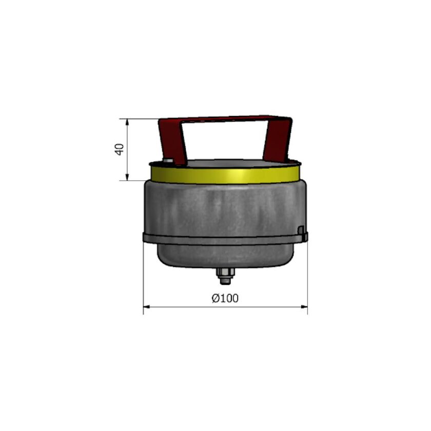 RENSLOCK HRL-30 FZ EI30 E90 100 MM