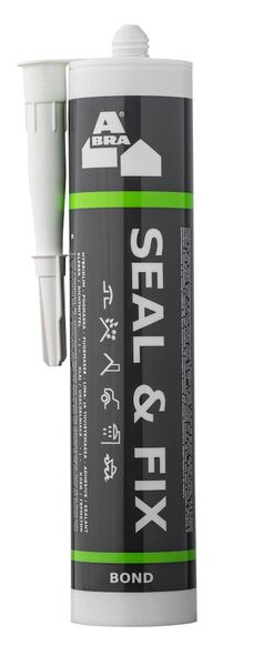 TÄTNINGSMEDEL SEAL & FIX ABRA VIT 0,29 L