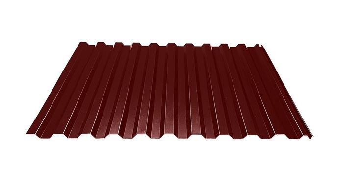 PLÅT PROF 20-105 PLANNJA HC MRÖD 22 5000X1050X0,5